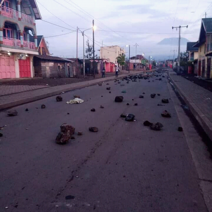 Nord-Kivu: manifestant contre l’insécurité à Goma, la population dispersée à coup de feu