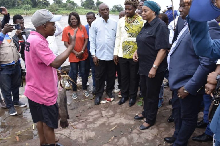 Tshopo : Eve Bazaiba rassure la restauration, réhabilitation et modernisation des chutes de Wagenia