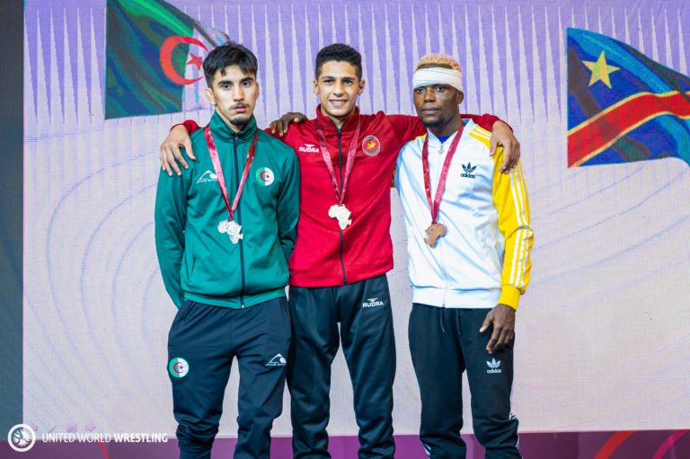 Lutte/Chan El Jadida 2022: La RDC rafle 10 médailles grâce à 6 athlètes